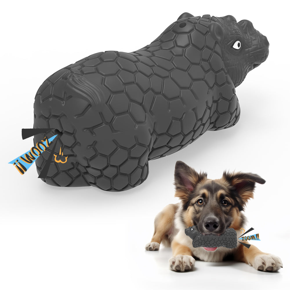 Charkool Dog Toys for Aggressive Chewers, Indestructible Dog Toys for Large Dogs Breed, Beef Flavored