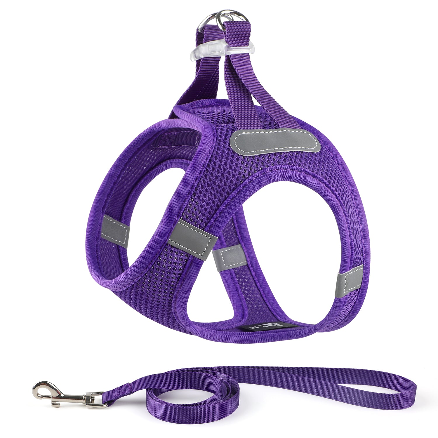 Charkool Reflective Dog Harness and Leash, Adjustable Breathable Dog Vest, Training for Extra Small Dogs