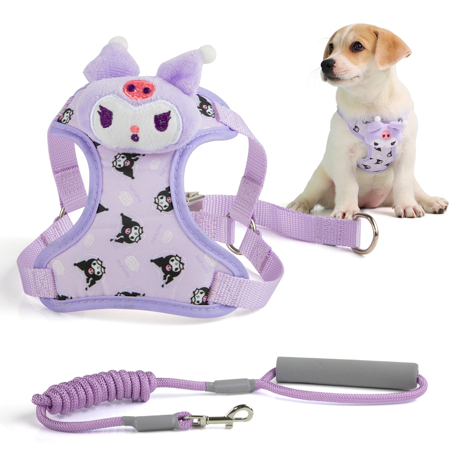 Dog Harness and Leash Set, No Pull Dog Vest Harness for Walking and Training, Adjustable, Easy Control and Breathable Pet Harness for Small Dogs