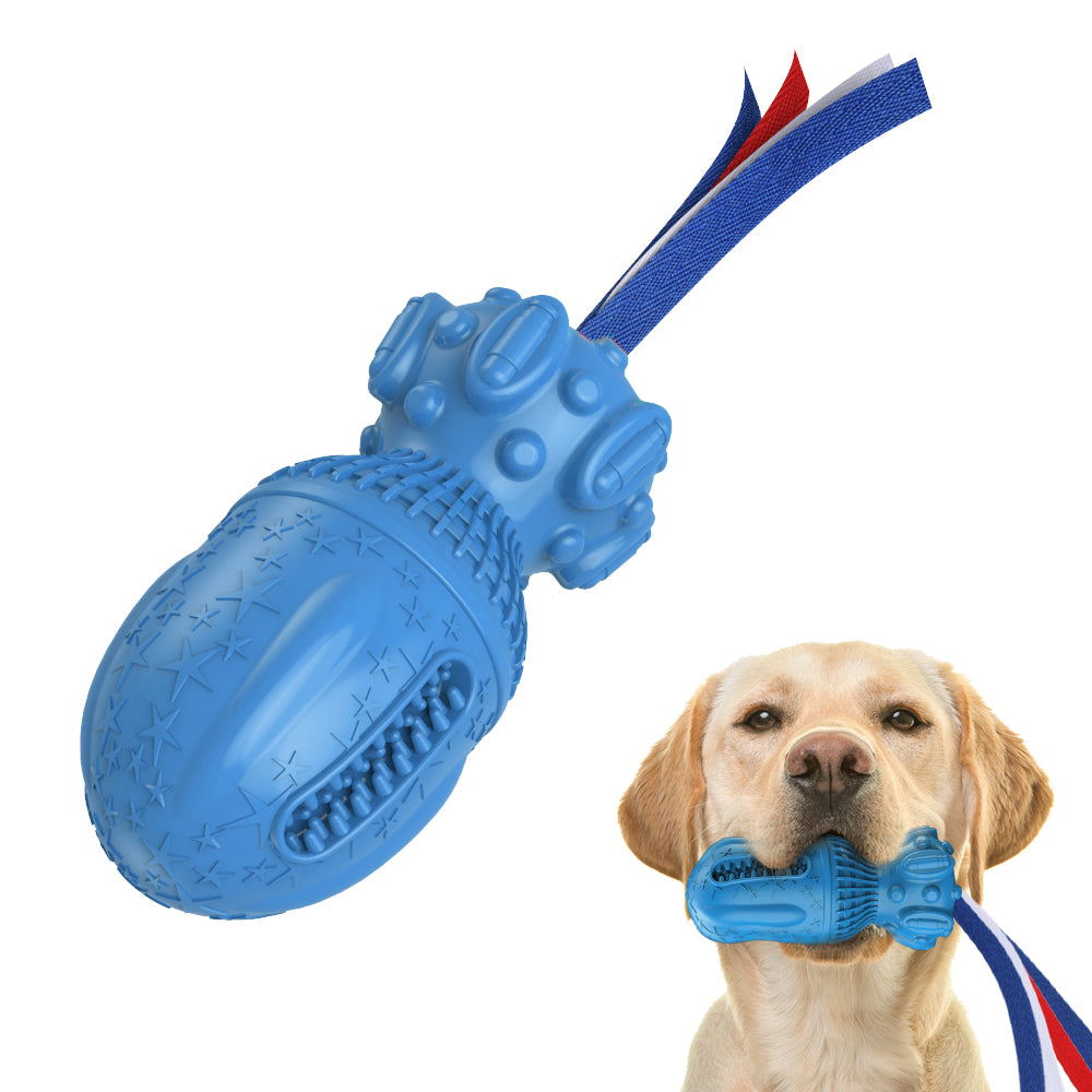 Pet Squeaky Dog Toys for Aggressive Chewers, Large Medium Dog Birthday Toy Dog Toothbrush Interactive Tough Durable Dog Toys