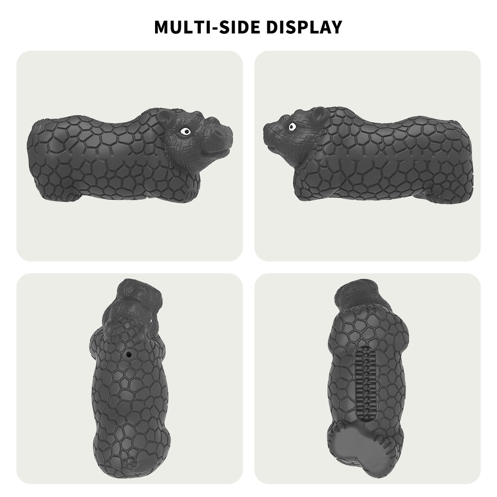 Charkool Dog Toys for Aggressive Chewers, Indestructible Dog Toys for Large Dogs Breed, Beef Flavored