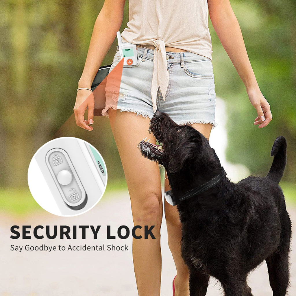 Charkool Shock Collar with Remote 1000ft, Waterproof & 3 Modes Beep Vibration, Dog Training Collar for Large Medium Small