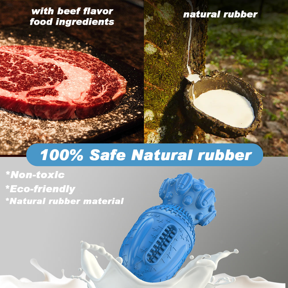 Pet Squeaky Dog Toys for Aggressive Chewers, Large Medium Dog Birthday Toy Dog Toothbrush Interactive Tough Durable Dog Toys