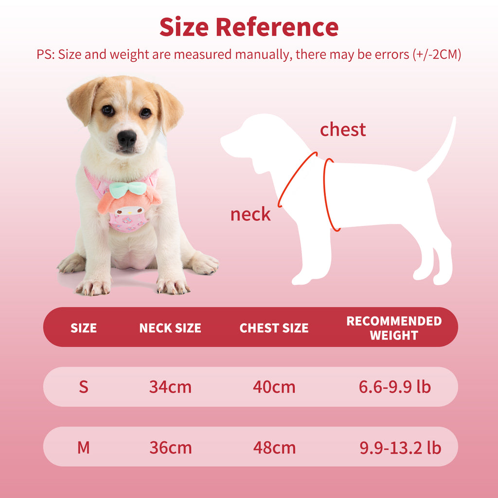 Dog Harness and Leash Set, No Pull Dog Vest Harness for Walking and Training, Adjustable, Easy Control and Breathable Pet Harness for Small Dogs