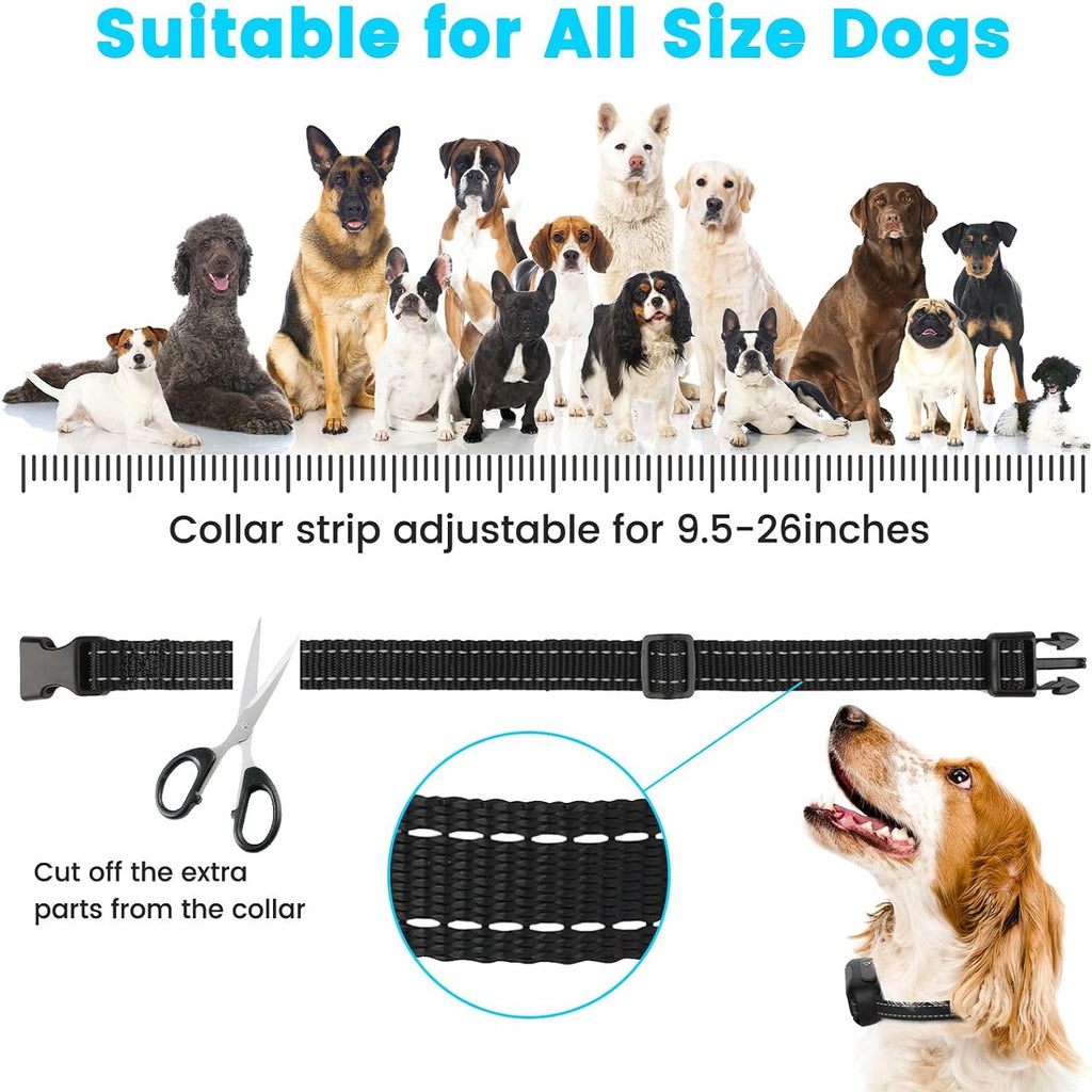 Charkool Electric Dog Fence 656Ft Wired In-Ground Fence for Dog, Waterproof Collar,Waterproof Shock Training Collars Receiver Tone Correction (Fence)