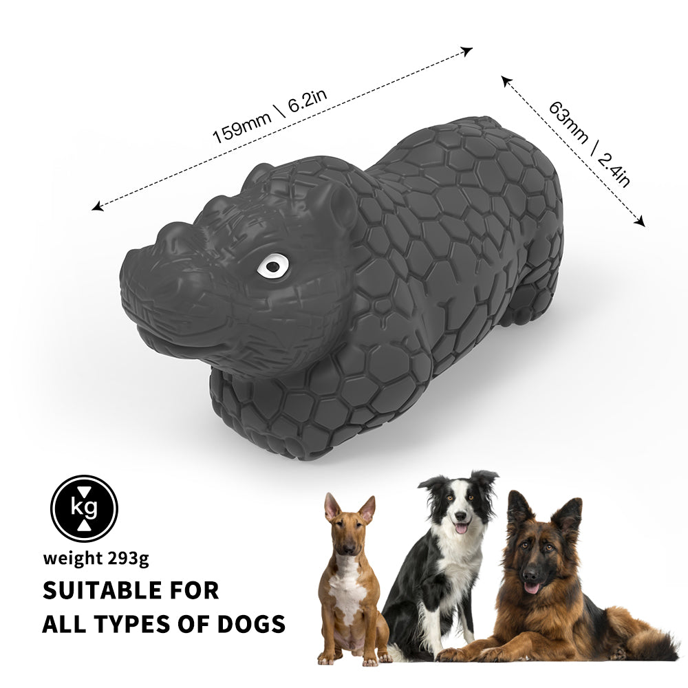 Charkool Dog Toys for Aggressive Chewers, Indestructible Dog Toys for Large Dogs Breed, Beef Flavored