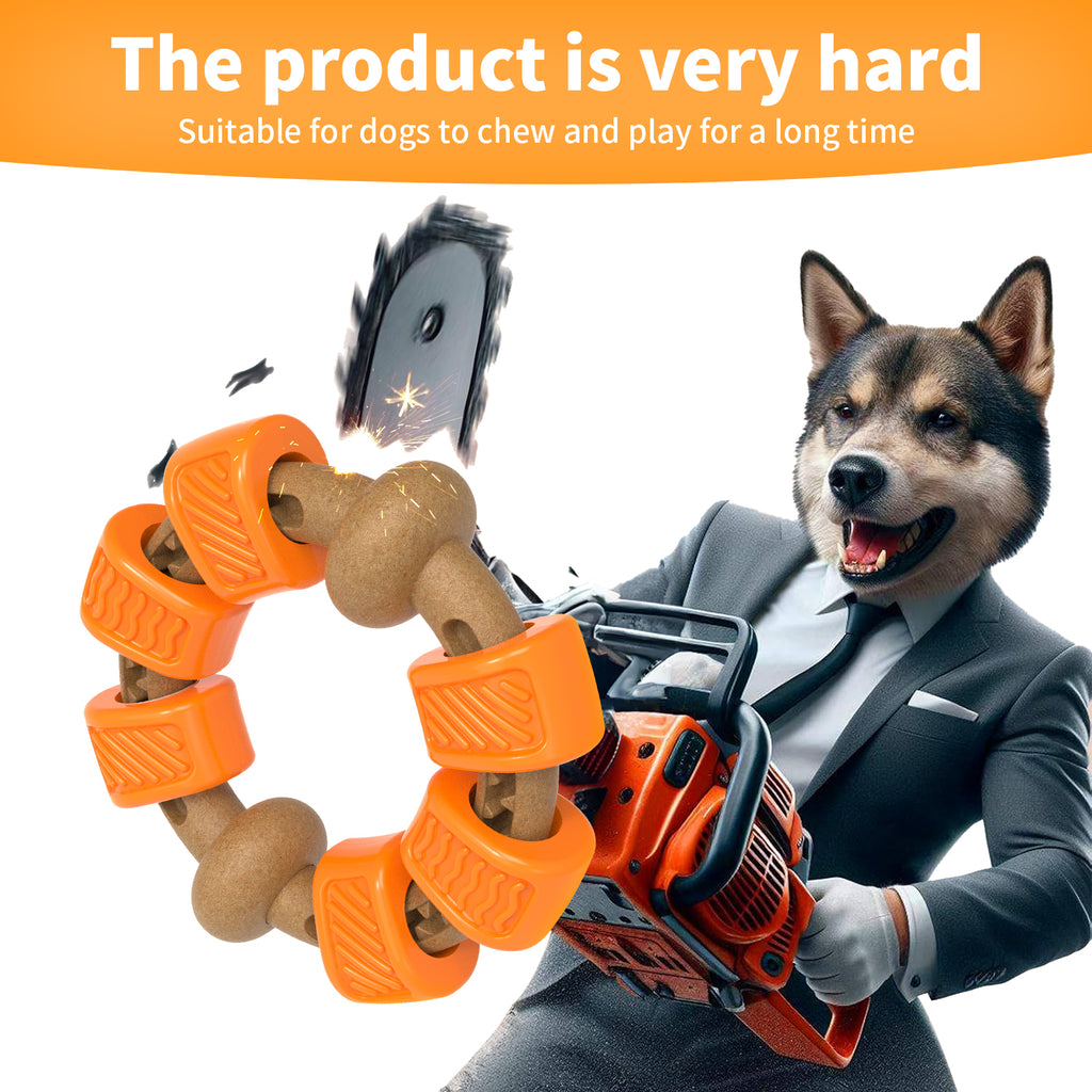 Indestructible Dog Chew Toy , Dog Toys for Aggressive Chewers, Flavor Medley