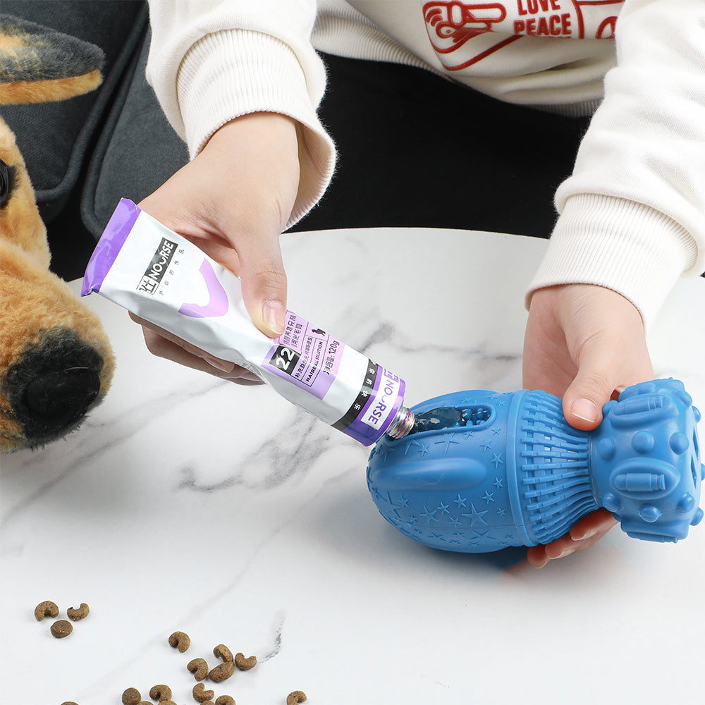 Pet Squeaky Dog Toys for Aggressive Chewers, Large Medium Dog Birthday Toy Dog Toothbrush Interactive Tough Durable Dog Toys