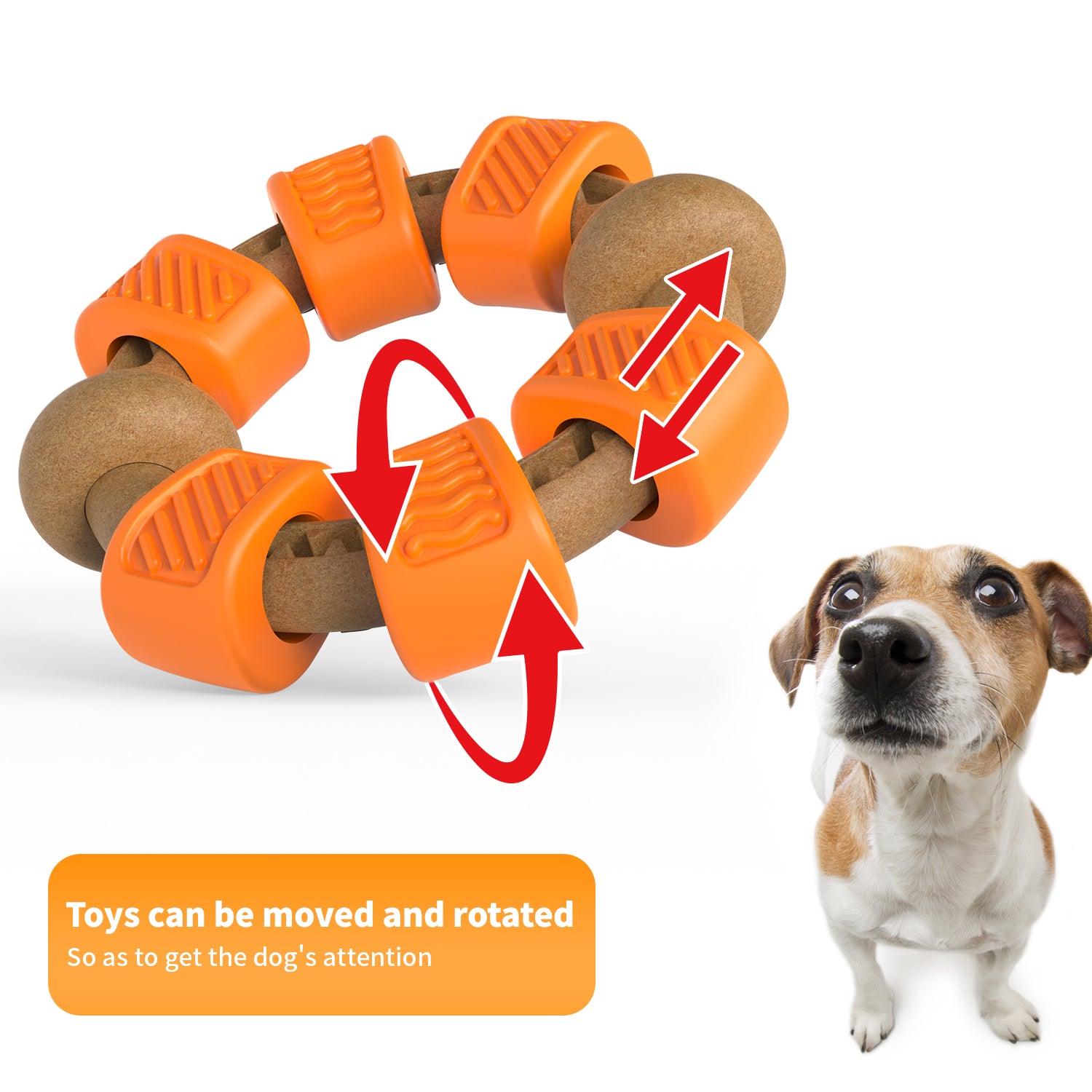 Indestructible Dog Chew Toy , Dog Toys for Aggressive Chewers, Flavor Medley