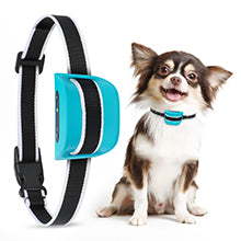 Smart Bark Collar for Dogs – No Shock Dog Bark Collar with Beep & Vibration, prong collar for small dogs(Blue)